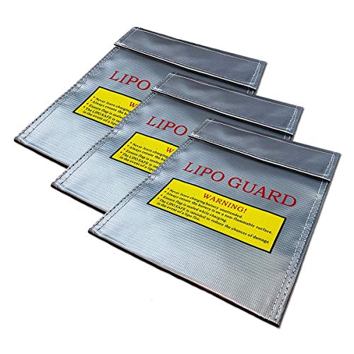 3X Stück Lipo Akku Ladetaschen 18x22cm Sicherheitstasche Schutztasche Feuer Sicherheit Werttasche Safe Bag Lipotasche Tasche Modellbau 3X Stück Lipo Akku Ladetaschen 18x22cm Sicherheitstasche Schutztasche Feuer Sicherheit Werttasche Safe Bag Lipotasche Tasche Modellbau von VUNIVERSUM