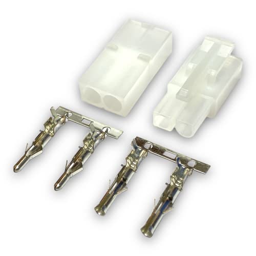 5 Paar Tamiya-Mini Stecker Kupplung mit Kabel Lipo 10,4mm Akku Buchse