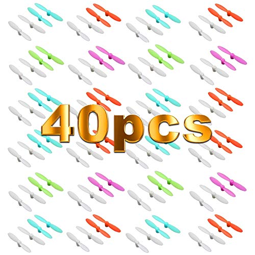 VUNIVERSUM 10 Sätze 40 Stück Propeller Rotorblätter Blade kompatibel zu Nano WLtoys V272 V676 E10 E10C E10W CX-10 CX10 CX-10A CX-10C CX-10W CX-10D CX-10WD 30mm Quadcopter Drohne Copter VUNIVERSUM 10 Sätze 40 Stück Propeller Rotorblätter Blade kompatibel zu Nano WLtoys V272 V676 E10 E10C E10W CX-10 CX10 CX-10A CX-10C CX-10W CX-10D CX-10WD 30mm Quadcopter Drohne Copter von VUNIVERSUM