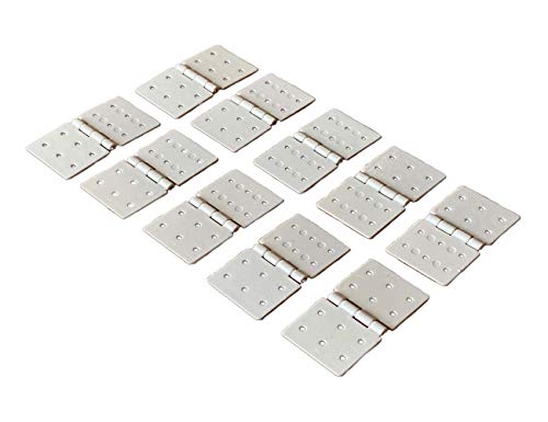 VUNIVERSUM 10x Stück Mini Nylon Scharnier 37x20 mm Ruderscharnier RC Flugzeug Segel Airplane Ruder Aileron Querruder Weiß Modellbau VUNIVERSUM 10x Stück Mini Nylon Scharnier 37x20 mm Ruderscharnier RC Flugzeug Segel Airplane Ruder Aileron Querruder Weiß Modellbau von VUNIVERSUM