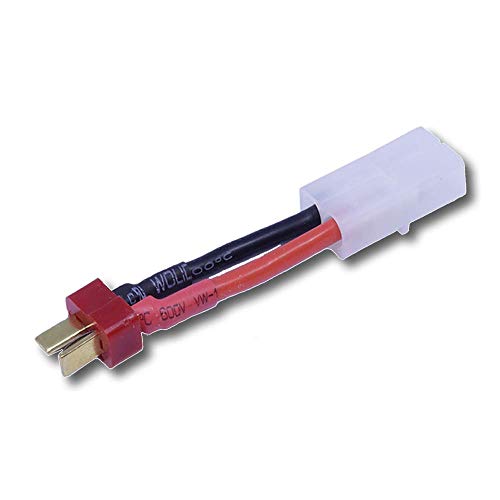 Adapter Tamiya kompatibel Japan 13,5mm Stecker Male auf T-Dean T-Stecker Dean Steckverbinder Male Goldstecker Verpolungsicher 14AWG Adapterkabel für Carson Lipo Akku Batterie Adapter Tamiya kompatibel Japan 13,5mm Stecker Male auf T-Dean T-Stecker Dean Steckverbinder Male Goldstecker Verpolungsicher 14AWG Adapterkabel für Carson Lipo Akku Batterie von VUNIVERSUM