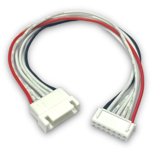 VUNIVERSUM 1x Stück JST-XH Premium 6S 7Pin 30cm Balancerkabel Balancer Kabel Verlängerung Ladekabel XH Stecker auf Buchse 24AWG Adapterkabel für Lipo Akku Modellbau von VUNIVERSUM