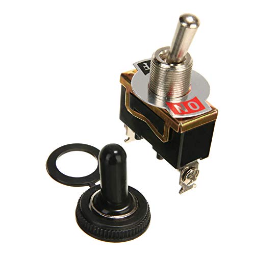 VUNIVERSUM 1x Stück Premium 2Pin 2 Position EIN Aus SPST Kippschalter Wippschalter Schalter mit Wasserdicht Schutzkappe für Boot Car KFZ Auto PKW Buggy Wohnmobil Wohnwagen On Off DIY AC DC 250V 15A VUNIVERSUM 1x Stück Premium 2Pin 2 Position EIN Aus SPST Kippschalter Wippschalter Schalter mit Wasserdicht Schutzkappe für Boot Car KFZ Auto PKW Buggy Wohnmobil Wohnwagen On Off DIY AC DC 250V 15A von VUNIVERSUM