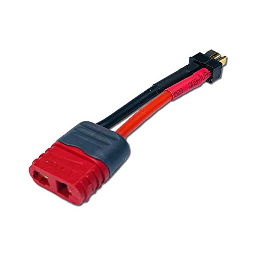 VUNIVERSUM 1x Stück Premium Adapter T-Dean Female auf Mini T-Dean T-Connector Male für Lipo Akku Batterie Hochstrom Modellbau von VUNIVERSUM
