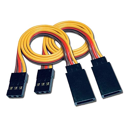 VUNIVERSUM 2X Stück Premium 40cm Servo Verlängerung Kabel Servokabel JR Graupner Stecker auf Buchse Male to Female 26AWG Modellbau VUNIVERSUM 2X Stück Premium 40cm Servo Verlängerung Kabel Servokabel JR Graupner Stecker auf Buchse Male to Female 26AWG Modellbau von VUNIVERSUM