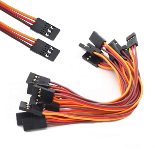 3 Stück Premium 50cm 0,5m Servo Patchkabel Patch Servokabel Verlängerung Male to Male JR Graupner Futaba Kompatibel Stecker auf Stecker 26AWG 3PIN Kabel Flach Modellbau 3 Stück Premium 50cm 0,5m Servo Patchkabel Patch Servokabel Verlängerung Male to Male JR Graupner Futaba Kompatibel Stecker auf Stecker 26AWG 3PIN Kabel Flach Modellbau von VUNIVERSUM