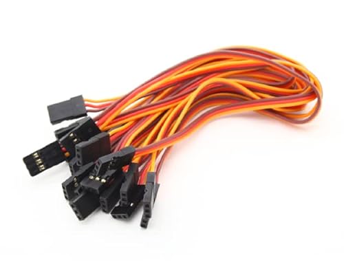 VUNIVERSUM 30 Stück Premium 50cm 0,5m Servo Patchkabel Patch Servokabel Verlängerung Male to Male JR Graupner Futaba Kompatibel Stecker auf Stecker 26AWG 3PIN Kabel Flach von Mr. Stecker Modellbau® VUNIVERSUM 30 Stück Premium 50cm 0,5m Servo Patchkabel Patch Servokabel Verlängerung Male to Male JR Graupner Futaba Kompatibel Stecker auf Stecker 26AWG 3PIN Kabel Flach von Mr. Stecker Modellbau® von VUNIVERSUM