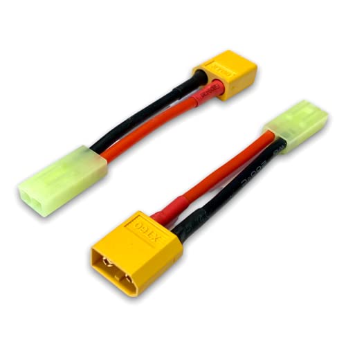VUNIVERSUM Adapter XT60 Male auf 2Pin Mini Japan Stecker Male 5cm 14AWG Kabel Grün Lipo Akku Hochstrom RC Modellbau 2Pin VUNIVERSUM Adapter XT60 Male auf 2Pin Mini Japan Stecker Male 5cm 14AWG Kabel Grün Lipo Akku Hochstrom RC Modellbau 2Pin von VUNIVERSUM