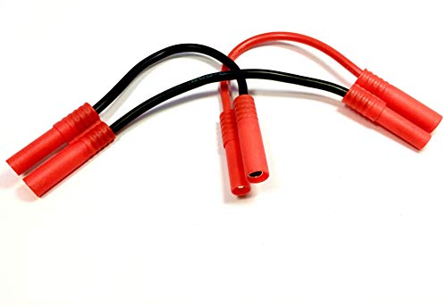 VUNIVERSUM Premium Ladekabel Y-Kabel Adapter 3X 4mm HXT Stecker Gehäuse Lipo Akku Reihenschaltung Reihe Serie 14AWG Y Kabel von Mr. Stecker Modellbau® von VUNIVERSUM