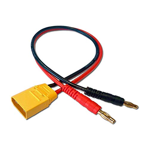 VUNIVERSUM XT90H Premium Lipo Akku Ladekabel 2X 4mm Bananenstecker auf XT90 Stecker Male 2Pin 90A Hochstrom Modellbau VUNIVERSUM XT90H Premium Lipo Akku Ladekabel 2X 4mm Bananenstecker auf XT90 Stecker Male 2Pin 90A Hochstrom Modellbau von VUNIVERSUM