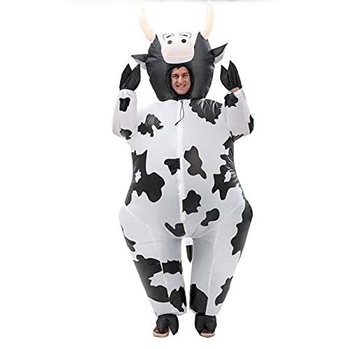 VURPOKSI HHARTS Harts Aufblasbares Kostüm für Erwachsene, Milchrinder, Kostüm, Halloween, Cosplay, Party, Weihnachten, Einheitsgröße von VURPOKSI