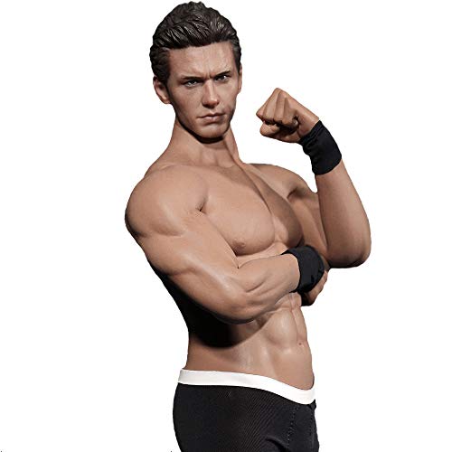 VUSLA TBLeague 12" Male Seamless Action Figures-Realistic Silicone Body with Male Genitals -1/6 Scale Super Flexible Male Figure Dolls for Arts/Drawings/Photography(M33) von VUSLA