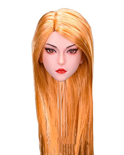 VUSLA YMTOYS YMT073C 1/6 Scale Figure Accessories Beauty Girl Head Sculpture Meier for 12 Inch Female Doll Body von VUSLA