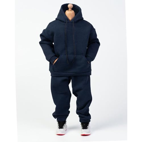 VUSLB 1/6 Scale Figur Doll Kleidung,Body Hoodie+Pants Costume for 12 inch Mann ActionFigurn -Navy Blue VUSLB 1/6 Scale Figur Doll Kleidung,Body Hoodie+Pants Costume for 12 inch Mann ActionFigurn -Navy Blue von VUSLB