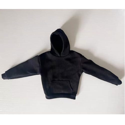 VUSLB 1/6 Scale Mann Figur Doll Kleidung Custom Hoodie,Sweatshirt for 12inch Mann Dolls Figur Kleidung -Black VUSLB 1/6 Scale Mann Figur Doll Kleidung Custom Hoodie,Sweatshirt for 12inch Mann Dolls Figur Kleidung -Black von VUSLB