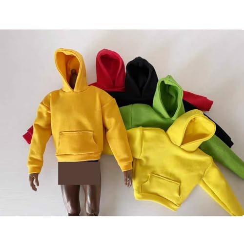 VUSLB 1/6 Scale Mann Figur Doll Kleidung Custom Hoodie,Sweatshirt for 12inch Mann Dolls Figur Kleidung -Gold Color VUSLB 1/6 Scale Mann Figur Doll Kleidung Custom Hoodie,Sweatshirt for 12inch Mann Dolls Figur Kleidung -Gold Color von VUSLB