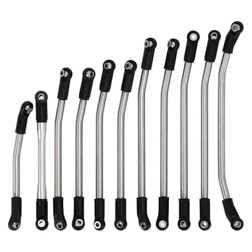 11pcs 313mm Radstand Metall -Metall -Chassis -Link mit Stangenenden mit 1 10 -Skala -RC -Crawler -Autos for 90046 Upgrade -Teile for 90046 kompatibel 11pcs 313mm Radstand Metall -Metall -Chassis -Link mit Stangenenden mit 1 10 -Skala -RC -Crawler -Autos for 90046 Upgrade -Teile for 90046 kompatibel von VVHKMSIL