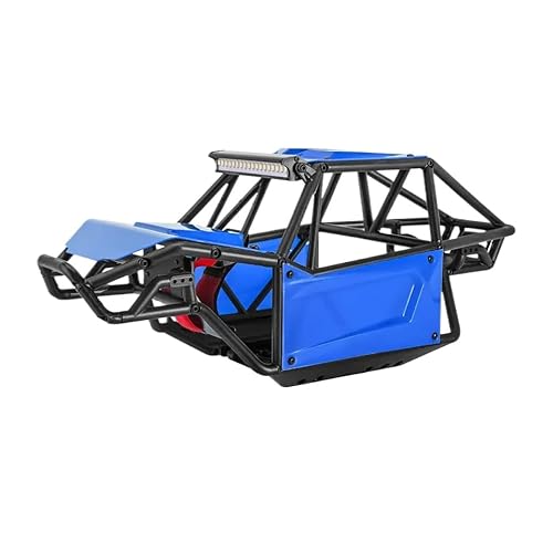 Unbekannter Nylon Rock Buggy Body Chassis Kit kompatibel mit 1/10 Skala RC Crawler Cars Passpitis -Modelle wie 90046 und UTB10(Blue) von VVHKMSIL