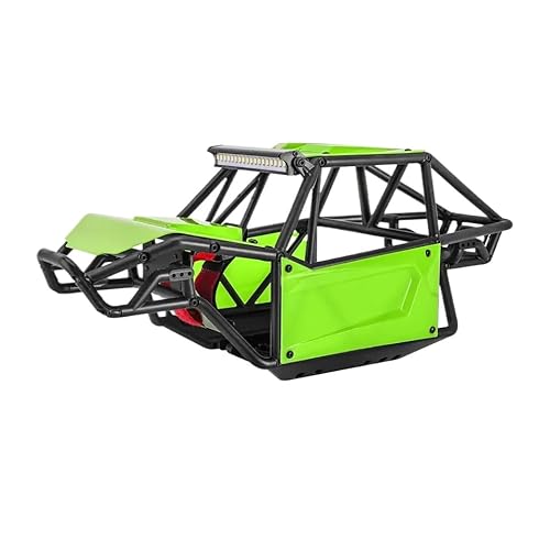 Unbekannter Nylon Rock Buggy Body Chassis Kit kompatibel mit 1/10 Skala RC Crawler Cars Passpitis -Modelle wie 90046 und UTB10(Green) von VVHKMSIL