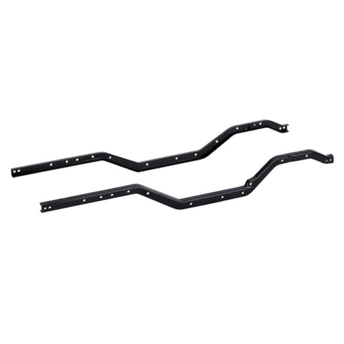 VVHKMSIL 1/10 RC Crawler Chassis Rails Links rechts 8220 Upgrade -Teile, die mit dem Rahmen von Heavy Duty Metal Stahl kompatibel sind von VVHKMSIL