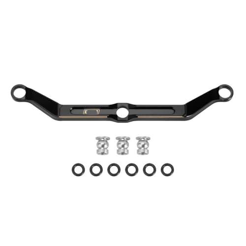 VVHKMSIL 12g Messinglenker Link -Upgrade -Teil Kompatibel mit 1 18 -Skala RC Crawler kompatibel mit 4M 06 Modell(Black Brass) von VVHKMSIL