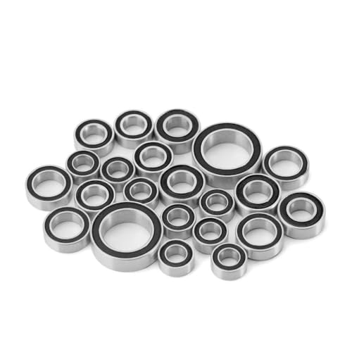 VVHKMSIL 22pcs Stahlversiegelte Lagerkit kompatibel mit 1 18 -Skala RC Crawler Upgrade Teile Anpassungen 4m 03 Modell von VVHKMSIL