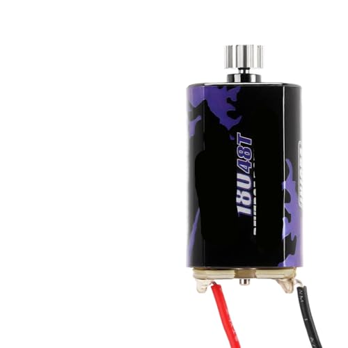 VVHKMSIL 48T 180 gebürsteten Motor mit Edelstahlritzel kompatibel mit 1/18 1/24 RC -Autos wie FCX18 und ähnlichen Modellen INM14 -Upgrade -Teil VVHKMSIL 48T 180 gebürsteten Motor mit Edelstahlritzel kompatibel mit 1/18 1/24 RC -Autos wie FCX18 und ähnlichen Modellen INM14 -Upgrade -Teil von VVHKMSIL