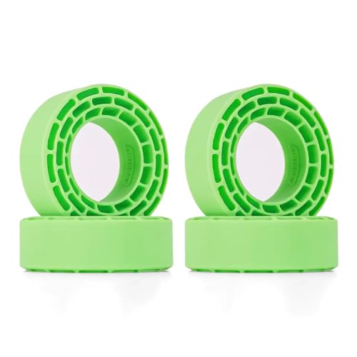 VVHKMSIL 4PCS-Gummieinsätze kompatibel mit 68-72 mm 1,3 "Reifen Universal Fit Aftermarket Ersatz(Green) von VVHKMSIL