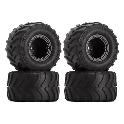 VVHKMSIL 4pcs 70x38mm Rad Randreifen mit 1/24 Skala RC Crawler Cars SCX24 FMS AX24 -Modelle MT1012 eingestellt(Black MT1012) von VVHKMSIL