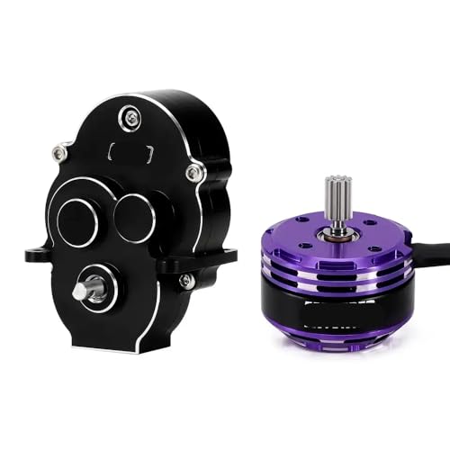 VVHKMSIL Bürstenloser Fett 2204 Outrunner Motor & amp; Getriebe kompatibel mit 1/18 RC Crawler(Motor Transmission) von VVHKMSIL