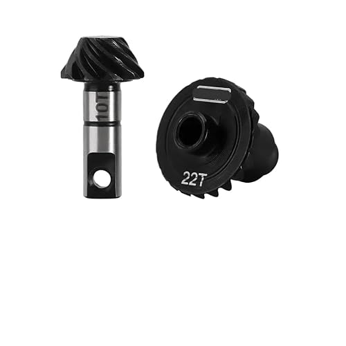 VVHKMSIL Helical Achs Gang Set Stahl Overdrive Unterdrive Kompatibel mit 1 18 Skala RC Crawler Car Upgrade -Teile(Underdrive Gear) von VVHKMSIL