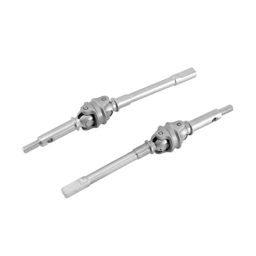 VVHKMSIL Kompatibel mit SCX24 Prostier Planet vordere Achse +4 mm Doppelverbindungswellen Universal Fit Aftermarket Ersatz von VVHKMSIL