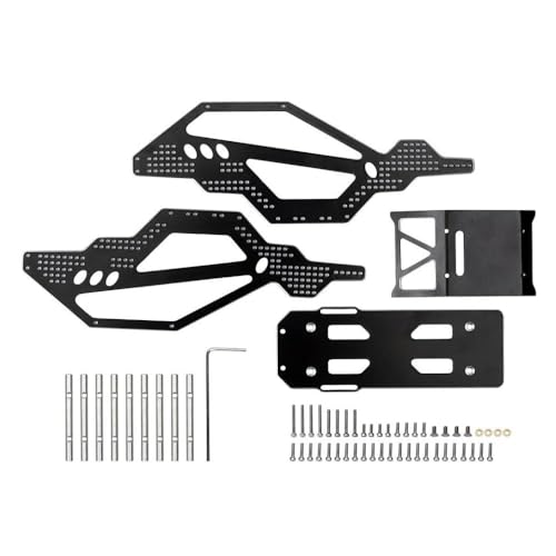 VVHKMSIL SCX24 Kompatible Metallrollenkäfig -Gehäusekörperschale for 1 24 Skala RC Crawler Car Upgrade -Teile von VVHKMSIL