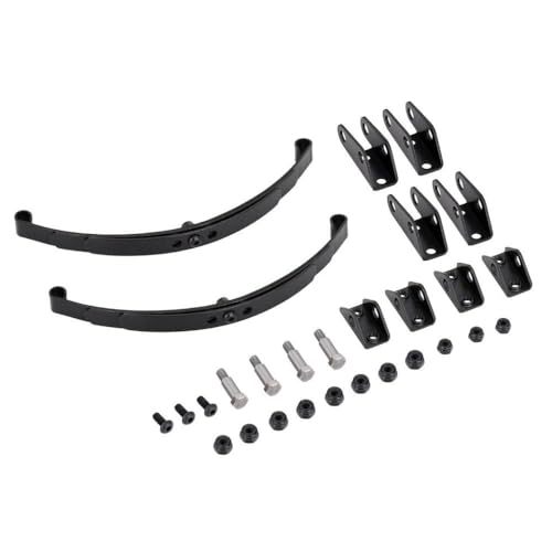 VVHKMSIL Stahlblattfedern Upgrade -Teile Kompatibel mit 1 14 -Skala -RC -Autos kompatibel mit verschiedenen Modellen(Rear Leaf Springs) von VVHKMSIL