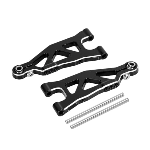 VVHKMSIL Universal Fit Aluminium vordere untere Suspensionsarme Kompatibel mit 1/16 Mojave Grom 1/12 NASCAR, die mit Fahrzeugmodellen kompatibel ist von VVHKMSIL