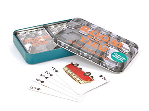 BRISA VW Collection - Volkswagen Spiel-Karten-Set mit T1 Bulli Bus Motiven (Spielkarten/Bunt/52 Karten) BRISA VW Collection - Volkswagen Spiel-Karten-Set mit T1 Bulli Bus Motiven (Spielkarten/Bunt/52 Karten) von BRISA