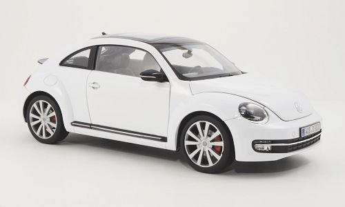 VW Beetle, Weiss, 2012, Modellauto, Fertigmodell, Welly 1:18 VW Beetle, Weiss, 2012, Modellauto, Fertigmodell, Welly 1:18 von VW