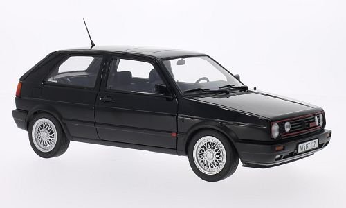 VW Golf II GTI G60, schwarz, 1990, Modellauto, Fertigmodell, Norev 1:18 von VW