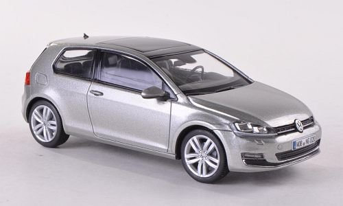 VW Golf VII, silber, 2013, Modellauto, Fertigmodell, I-Herpa 1:43 von VW