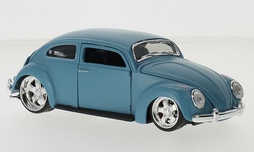 VW Käfer, matt-hellblau, 0, Modellauto, Fertigmodell, Maisto 1:24 von VW