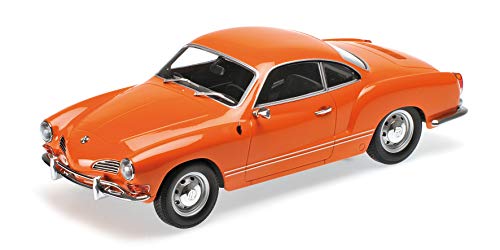 VW Karmann Ghia Coupe, orange, 1970, Modellauto, Fertigmodell, Minichamps 1:18 von VW