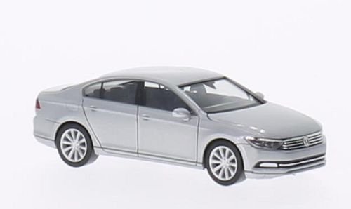 VW Passat Limousine, Silber, 2014, Modellauto, Fertigmodell, Herpa 1:87 von VW