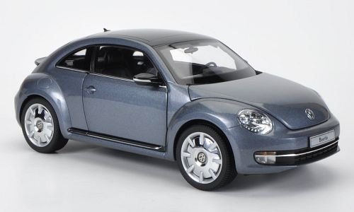 VW The Beetle, met.-grau, Modellauto, Fertigmodell, Kyosho 1:18 von VW