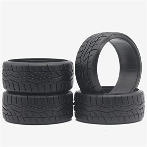 XEBRAD 4-teiliges RC-Car-On-Road-Racing-T-Drift-Reifen, 26 mm, 1/10, for HSP, for HPI, for Tamiya, for Yokomo, for HSP, 94123/94103 RC-Autoreifen(9016) von VXELY
