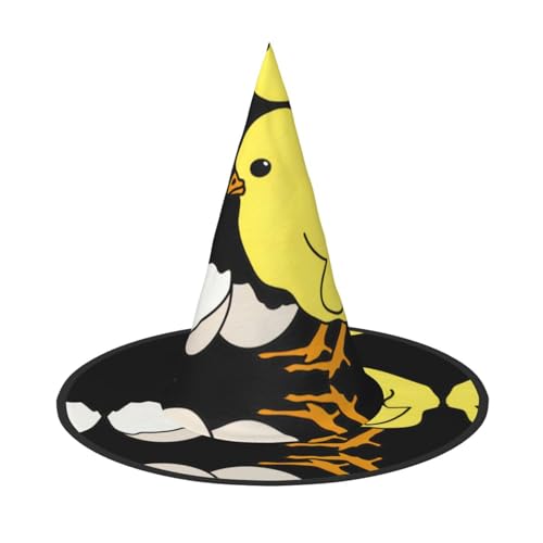 VXXNlnn 1 x Halloween-Hut – Hexen Baby Huhn Druck Dekor Party Cosplay Rollenspiel Festival Karneval Stirnband für Feste, Ostern VXXNlnn 1 x Halloween-Hut – Hexen Baby Huhn Druck Dekor Party Cosplay Rollenspiel Festival Karneval Stirnband für Feste, Ostern von VXXNlnn