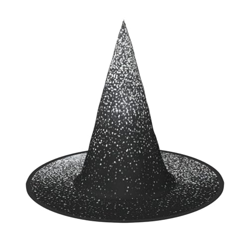 VXXNlnn 1 x Halloween-Hut – Hexen Glänzend Silber Glitzer Druck Dekor Party Cosplay Rollenspiel Festival Karneval Stirnband für Festlich Ostern VXXNlnn 1 x Halloween-Hut – Hexen Glänzend Silber Glitzer Druck Dekor Party Cosplay Rollenspiel Festival Karneval Stirnband für Festlich Ostern von VXXNlnn