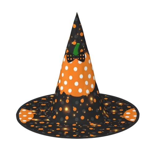VXXNlnn 1 x Halloween-Hut – Hexen Halloween Kürbis Druck Dekor Party Cosplay Rollenspiel Festival Karneval Stirnband für festlich, Ostern VXXNlnn 1 x Halloween-Hut – Hexen Halloween Kürbis Druck Dekor Party Cosplay Rollenspiel Festival Karneval Stirnband für festlich, Ostern von VXXNlnn