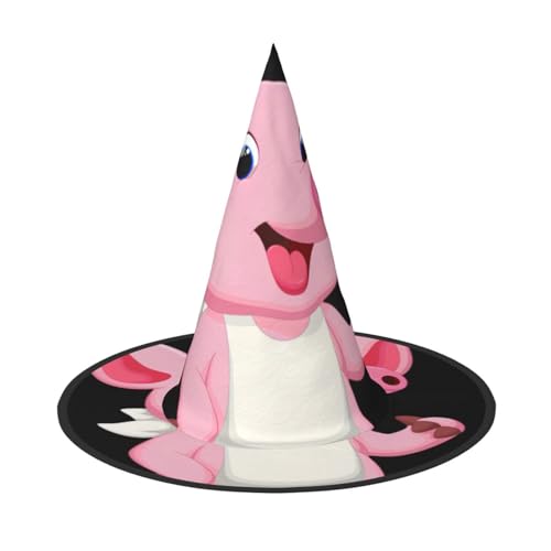 VXXNlnn 1 x Halloween-Hut – Hexen rosa kleines Schweinchen Druck Dekor Party Cosplay Rollenspiel Festival Karneval Stirnband für festlich, Ostern VXXNlnn 1 x Halloween-Hut – Hexen rosa kleines Schweinchen Druck Dekor Party Cosplay Rollenspiel Festival Karneval Stirnband für festlich, Ostern von VXXNlnn