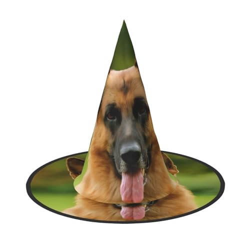 VXXNlnn Halloween-Hut – Hexen Happy Deutscher Schäferhund, Dekoration, Party, Cosplay, Rollenspiel, Festival, Karneval, Stirnband für Feste, Ostern, 2 Stück VXXNlnn Halloween-Hut – Hexen Happy Deutscher Schäferhund, Dekoration, Party, Cosplay, Rollenspiel, Festival, Karneval, Stirnband für Feste, Ostern, 2 Stück von VXXNlnn