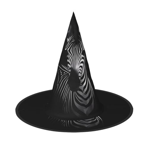 VXXNlnn Halloween-Hut – Hexen-Zebra-Druck, Dekoration, Party, Cosplay, Rollenspiel, Festival, Karneval, Stirnband für Feste, Ostern, 2 Stück VXXNlnn Halloween-Hut – Hexen-Zebra-Druck, Dekoration, Party, Cosplay, Rollenspiel, Festival, Karneval, Stirnband für Feste, Ostern, 2 Stück von VXXNlnn